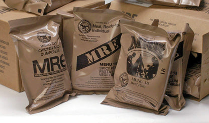 MREs (Meals Ready-to-Eat) EJERCITO AMERICANO